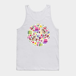 Book lover | Watercolor Tank Top